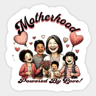 Joyful Motherhood - A Celebration of Love and Laughter Sticker